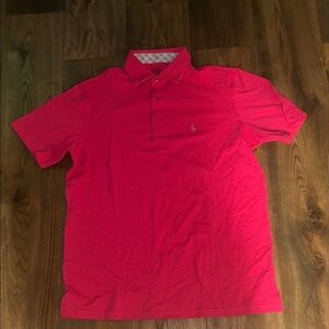 Tailorbyrd Vibrant Pink Polo Shirt